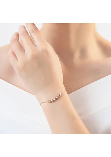 Bilezik 215 Çift Adil Metal Boncuk Halhal Zincir Gül Altın Gümüş Renk Tonu Kadınlar Için Basit Stil Ayak Moda Mücevherat Takı DFA020 (Yurt Dışından)