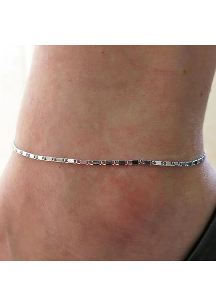 Şerit Kadınlar Için Trendy Bohemian Halhal Bilezik Punk Metal Zincir Pullu Halhal Yaz Plaj Halhal Kadın Yalınayak Bacak Zinciri Takı (Yurt Dışından) fiyatları