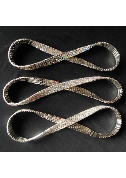 Altın Rengi Tdqueen Halhal Gümüş Kaplama Bacak Takı Kadınlar Için 4 Sıra Kristal Rhinestone Streç Zincir Bacak Yalınayak Sandalet Halhal (Yurt Dışından) fırsatları