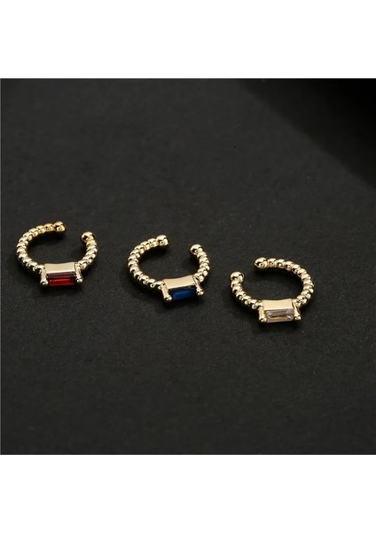 NO.40654 Beden 2021 Yeni Fashio Altın Renk Kulak Manşet Bohemia Istiflenebilir C Şekilli Cz Küçük Earcuffs Klip Küpe Kadınlar Için Düğün Takı (Yurt Dışından) fırsatları