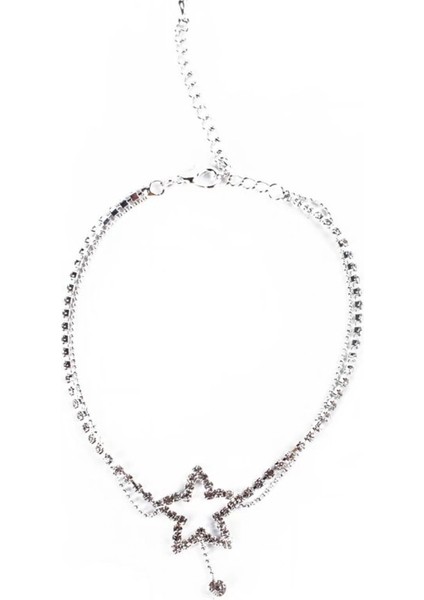 Resim Olarak 1 Kalp Şeklinde Charm Halat Dize Halhal Kadın Sandalet Üzerinde Bacak Zinciri Ayak Takı Ayak Bileği Yaz Plaj Bilezik Alaşım Hjuey (Yurt Dışından)