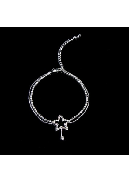 Resim Olarak 1 Kalp Şeklinde Charm Halat Dize Halhal Kadın Sandalet Üzerinde Bacak Zinciri Ayak Takı Ayak Bileği Yaz Plaj Bilezik Alaşım Hjuey (Yurt Dışından) indirimleri