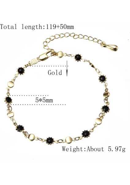 Altın Çiçek Kristal Boncuk Halhal Kadınlar Için Siyah Rhinestone Kızlar Bacak Zinciri Sandalet Boncuk Ayak Takı Yalınayak Tığ Ayak Bileği Bracele (Yurt Dışından) indirimleri