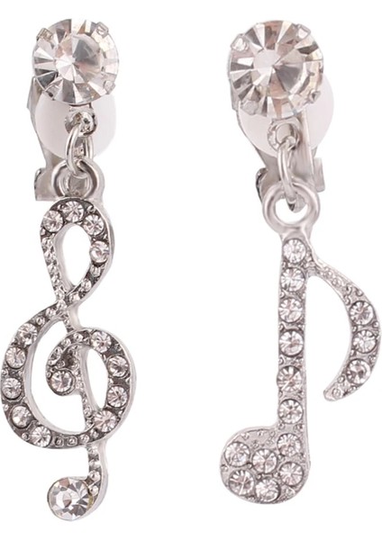 A8 Klipsli Kore Tarzı Rhinestone Kristal Yıldız Su Damlası Klipsli Küpe Delinmiş Moda Muhteşem Hiçbir Kulak Deliği Küpe Olmadan (Yurt Dışından)