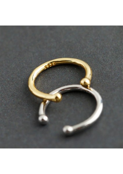 1 Adet Altın Wantme Terling Gümüş Minimalist Moda Kulak Manşet Klip Küpe Kadın Erkek Kız Piercing Olmadan Burun Halkası Takı (Yurt Dışından) indirimleri