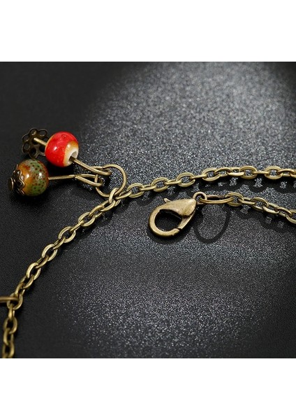 Çelik Rengi Sıcak Yaz Retro Tarzı Taklit Meyve Kadın Halhal Bilezik Kişilik Ettyle Bacak Zinciri Kız Yalınayak Zincir Takı Hediye (Yurt Dışından) modelleri