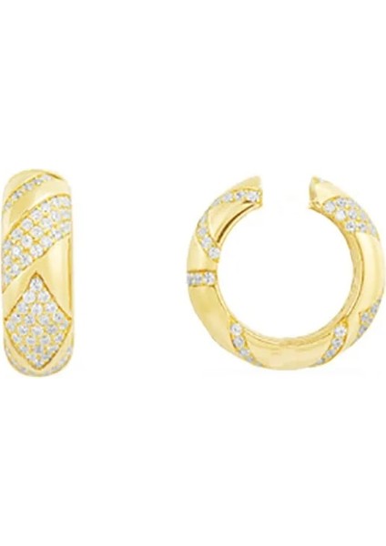 Renkli Boho Etrystal Kadınlar Için Earcuffs Bohemia Rhinestone Cz Kulak Manşet Dağcı Küpe C Tarzı Takı Yeni (Yurt Dışından)