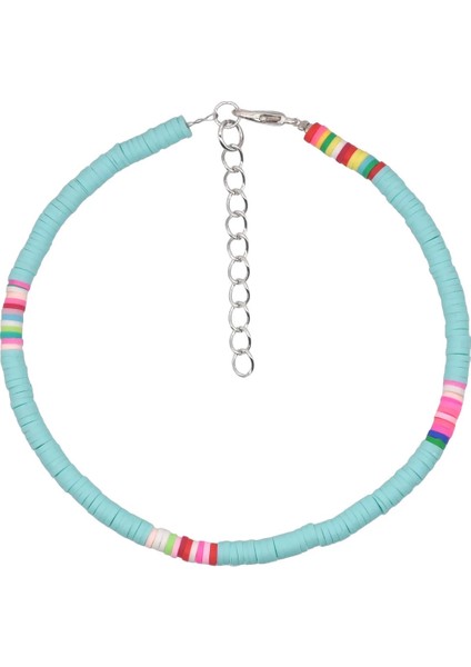 Gökyüzü Mavi Mıqıao Mix Renk Boho Fimo Yaz Plaj Sandaletleri Dıy Ayak Bileği Bilezik Halhal Kadınlar Kızlar Için Moda Takı Arkadaşlar Hediye Goth Kpo (Yurt Dışından)