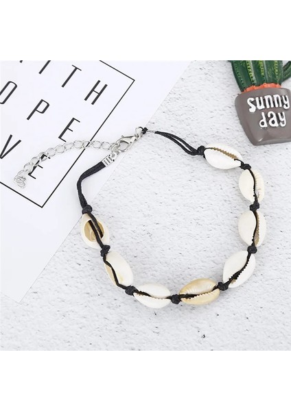 S119HEI Boho Ilk Halhal Kalp Infinity Gümüş Renk Ayak Bileği Bilezik Bacak Zinciri Üzerinde Yıldız Halhal Kadınlar Için Ayak Bileği Plaj Ayak Takı (Yurt Dışından)