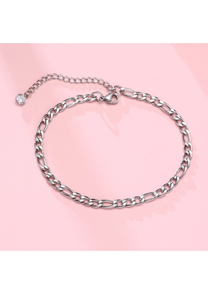 STIL19 Halat Halhal, Paslanmaz Çelik Halat Bilek, Erkek Bayan Halhal Bileklik, Ayarlanabilir Bükümlü Halat Bileklik Hediye (Yurt Dışından) indirimleri