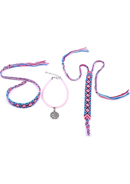 No.10 Boyutu Ay Kız Kol Kadınlar Için Halhal Dokuma Bohem Kristal El Yapımı Halhal Bilezik Kadın Plaj Ayak Takı (Yurt Dışından) modelleri