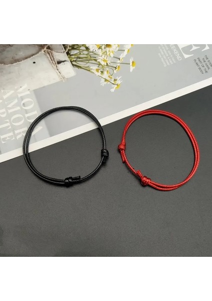 C Çok Halat Halhal Siyah Beyaz Kırmızı Renk Ayarlanabilir Klasik Erkek Kadın Yaz Yalınayak Sandalet Ayak Üzerinde Takı (Yurt Dışından)