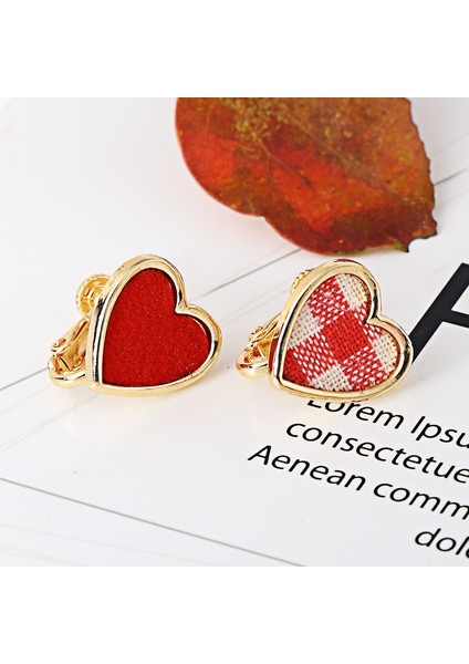 No.4 Boyutu Sıcak Satış Rhinestone Inci Kore Tarzı Küpe Asimetrik Klip Kız Kadın Parti Hediye Için Olmayan Deldi (Yurt Dışından)