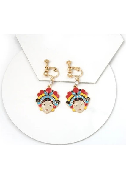 No.4 Boyutu Sıcak Satış Rhinestone Inci Kore Tarzı Küpe Asimetrik Klip Kız Kadın Parti Hediye Için Olmayan Deldi (Yurt Dışından) modelleri