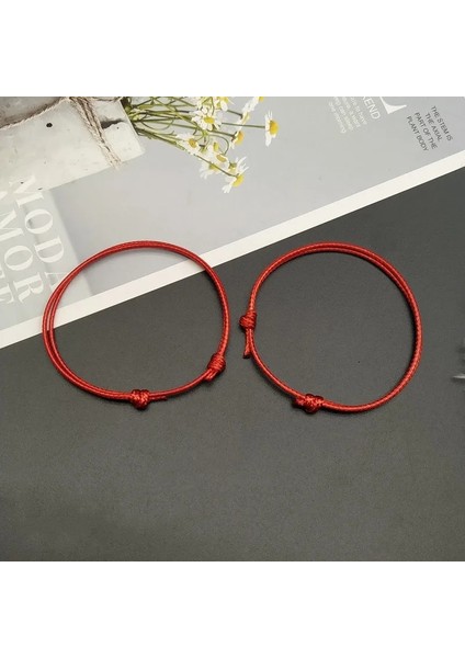 D Çok Halat Halhal Siyah Beyaz Kırmızı Renk Ayarlanabilir Klasik Erkek Kadın Yaz Yalınayak Sandalet Ayak Üzerinde Takı (Yurt Dışından)