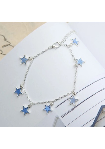 A Yıldız Kolye Halhal Ayak Zinciri Yaz Yoga Plaj Bacak Bilezik Charm Halhal Sevgililer Günü Için Takı Hediye Ayak Zinciri (Yurt Dışından) fırsatları