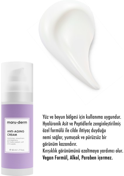 Anti-Age Cilt Bakım Kremi 50 ml