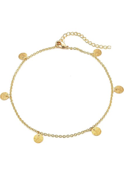 305 Gümüş Paslanmaz Çelik Püskül Disk Halhal Ayak Zinciri Kadınlar Için Yaz Yoga Plaj Bacak Zinciri Disk Bilezik Halhal Takı Aksesuarları (Yurt Dışından) fiyatları