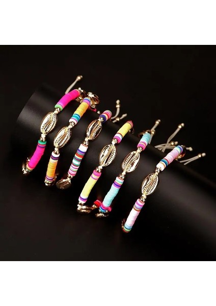 No.1 Boyutu 1 Adet Bohem Tarzı Plaj Kabuk Dekor Halhal El Yapımı Ayarlanabilir Boncuklu Ayak Bileği Bilezik Kabuk Halhal Plaj Için Takı Aksesuarları (Yurt Dışından) fiyatları