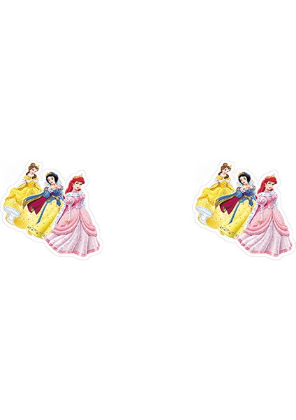 DDF428 Disney Pocahontas Manolya Diana Prenses Küpe Moda Çocuk Arkadaşlarına Göndermek Akrilik Küpe Sevimli Tatlı Reçine Küpe (Yurt Dışından)