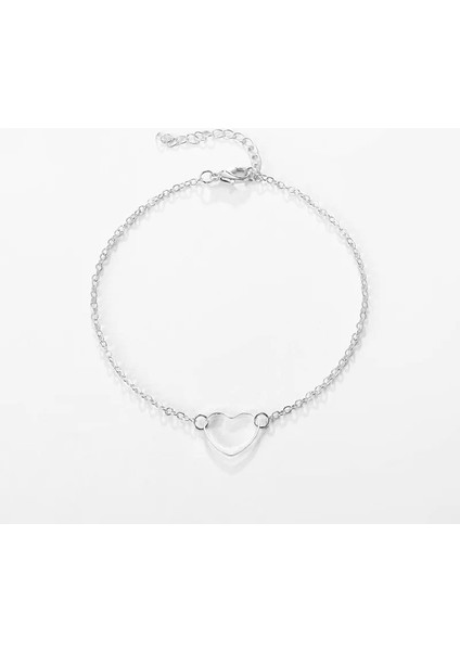 JL71G Kadınlar Için Trendy Moda Kalp Halhal Vintage Altın Renk Yaz Ayak Bileği Bilezik Bacak Üzerinde Bohemian Ayak Takı Aksesuarları Yeni (Yurt Dışından) indirimleri