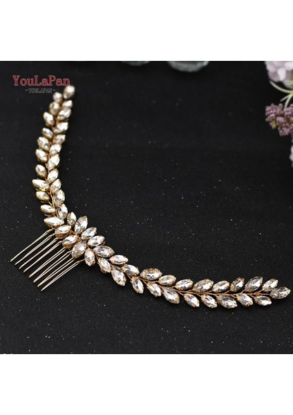 HP339-G Topqueen HP326 Zirkonya Düğün Tiara Gelin Için Prenses Tiara Kafa Gelin Taç Gelin Saç Aksesuarları Kadınlar Için Tiara (Yurt Dışından)