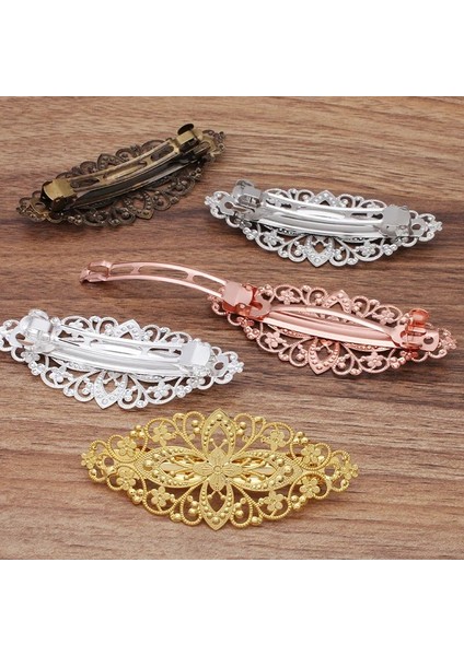 Rodyum * 35MM Pirinç Telkari Çiçek Saç Tokası Dıy Aksesuar Parçası Ayıklamak Için Şapkalar Takı Yapımı Bulma Tokalarım Tedarik 214 (Yurt Dışından) fiyatları