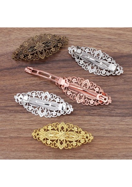 Rodyum * 35MM Pirinç Telkari Çiçek Saç Tokası Dıy Aksesuar Parçası Ayıklamak Için Şapkalar Takı Yapımı Bulma Tokalarım Tedarik 214 (Yurt Dışından) fırsatları