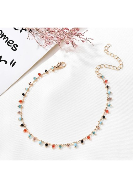 AJ093 Moda Ayak Bileği Bilezik Kadınlar Için Halhal Plaj Aksesuarları Ayak Bileği Bilezik Paslanmaz Çelik Bacak Bilezik Sandalet Ayak Takı (Yurt Dışından) fiyatları