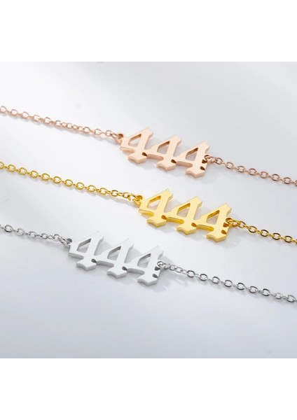 Pembe Tarzı Melek Numarası 111 Gotik Melek Numarası Halhal Erkekler Kadınlar Için Altın Paslanmaz Çelik Şeytan Ayak Bileği Bilezik Minimalist Doğum Günü Takı Hediye (Yurt Dışından) modelleri