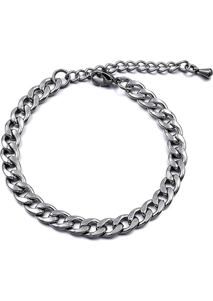 8 mm Buğday Zinciri 2019 Takı Yaz Plaj Halhal Ayak Bileği Bilezikler Kadınlar Için Bacak Zinciri Basit Paslanmaz Çelik Erkekler Halhal Gümüş Renk (Yurt Dışından) fiyatları