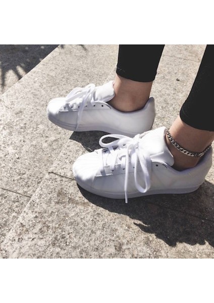 8 mm Buğday Zinciri 2019 Takı Yaz Plaj Halhal Ayak Bileği Bilezikler Kadınlar Için Bacak Zinciri Basit Paslanmaz Çelik Erkekler Halhal Gümüş Renk (Yurt Dışından) fırsatları