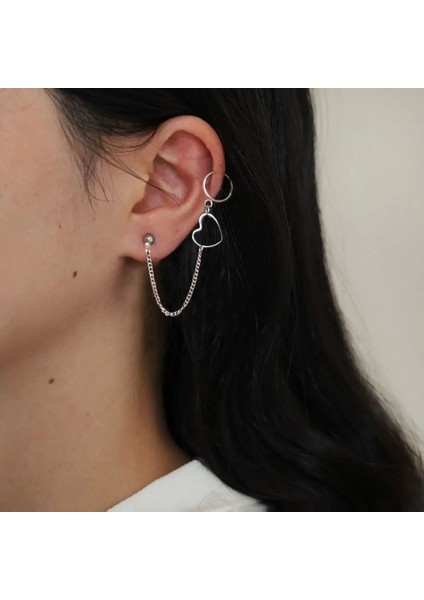 Bir Altın Taç U-Şekilli Kulak Klipleri, Kadınlar Için Hollow Love Retro Küpeler,pendientes Mujer Uzun Küpeler Piercing Kulak Manşetleri Klipsli Küpeler (Yurt Dışından) fırsatları
