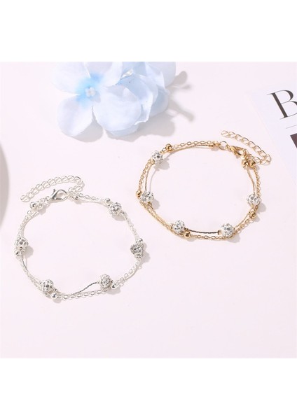 J50054 Kadınlar Için Modyle Bohemia Et Halhal Ayak Accessorieummer Plaj Barefoot Sandalet Bilezik Bacak Üzerinde Ayak Bileği Kadın (Yurt Dışından) indirimleri