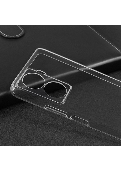 Tecno Camon 19 Pro Kılıf Kamera Korumalı Şeffaf Yumuşak Silikon Kılıf