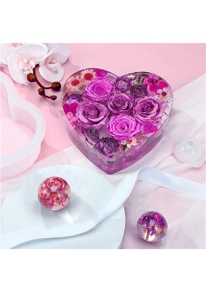 Silikon Kalıplar, Çiçek Koruma Için Derin Kare Altıgen Kalp (Yurt Dışından) indirimleri