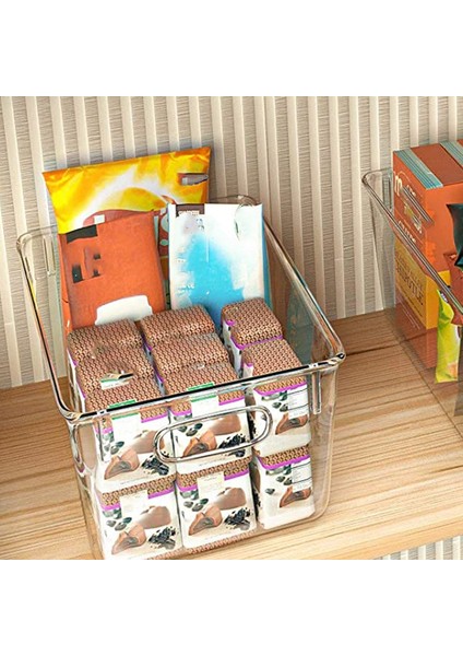 Buzdolabı, Dondurucu, Dolap Için Kulplu 4 Adet Kiler Saklama Kutuları (Yurt Dışından) modelleri