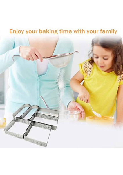 Paslanmaz Çelik 9 Parça Oval Dikdörtgen Kare Kalıplama Tart Yüzükleri (Yurt Dışından) indirimleri