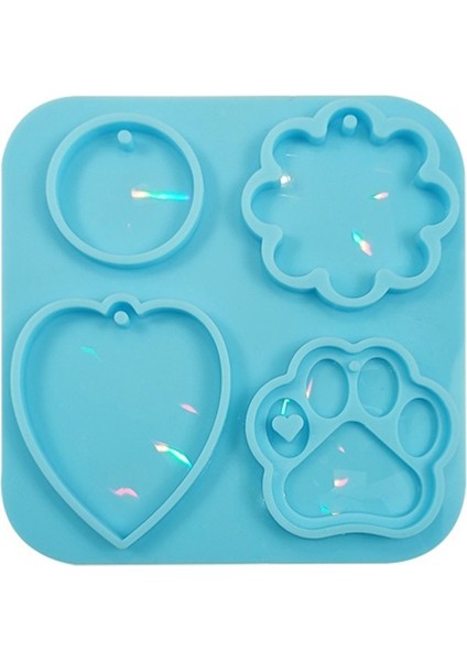 Holografik Işık ve Gölge Anahtarlık Kristal Epoksi Reçine Kalıp (Yurt Dışından) fiyatları