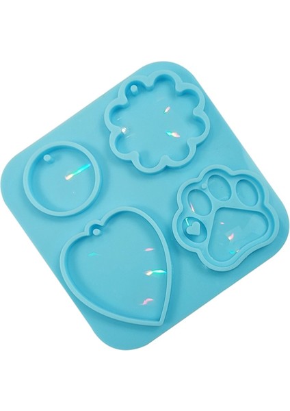 Holografik Işık ve Gölge Anahtarlık Kristal Epoksi Reçine Kalıp (Yurt Dışından) fırsatları