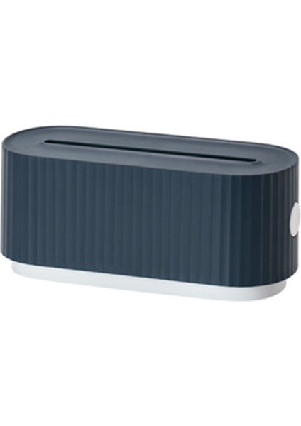 Kablo Kutusu Organize Toz Önleyici Telleri Gizle Kutu Masaüstü Güç Kablosu -Mavi (Yurt Dışından)