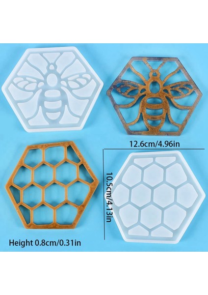 Dıy Craft Için Reçine Coaster Kalıpları Silikon Araba Bardak Tutucu Kalıp (Yurt Dışından)