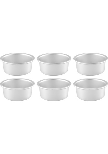 Inç Kek Tava, 6 Parça Mini Kek Tava Yuvarlak Katmanlı Pişirme Kek Tava Seti (Yurt Dışından) fiyatları