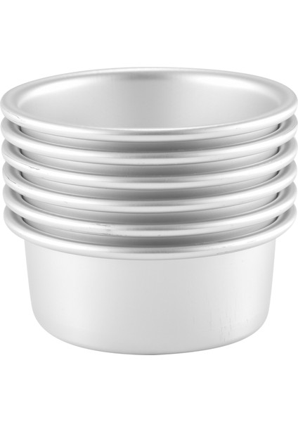 Inç Kek Tava, 6 Parça Mini Kek Tava Yuvarlak Katmanlı Pişirme Kek Tava Seti (Yurt Dışından) modelleri