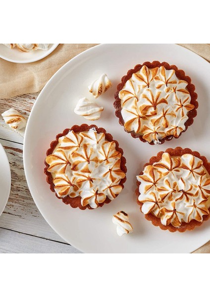 Adet 4 Inç Mini Tart Tavası, Yapışmaz Kiş Tavası, Çıkarılabilir Altlı (Yurt Dışından) indirimleri