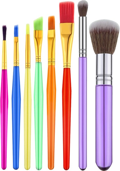 Adet Kek Dekorasyon Fırçaları Alet Seti Çerez Fırçaları Malzemeleri (Yurt Dışından)