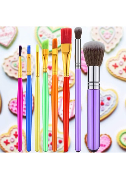 Adet Kek Dekorasyon Fırçaları Alet Seti Çerez Fırçaları Malzemeleri (Yurt Dışından) fiyatları