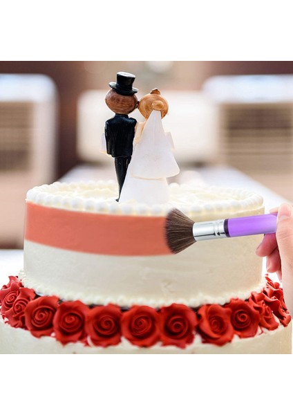 Adet Kek Dekorasyon Fırçaları Alet Seti Çerez Fırçaları Malzemeleri (Yurt Dışından) modelleri