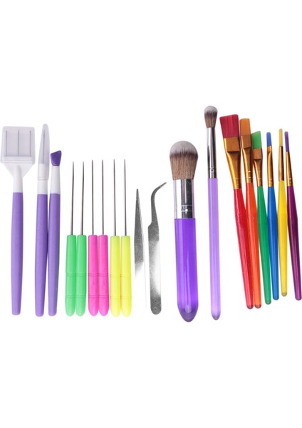 19 Adet Kek Dekorasyon Alet Seti, Kurabiye Kek Dekorasyon Araçları Için (Yurt Dışından)