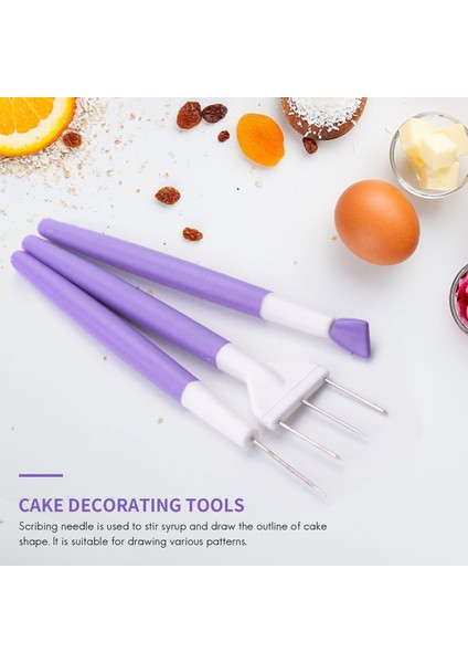 19 Adet Kek Dekorasyon Alet Seti, Kurabiye Kek Dekorasyon Araçları Için (Yurt Dışından) modelleri